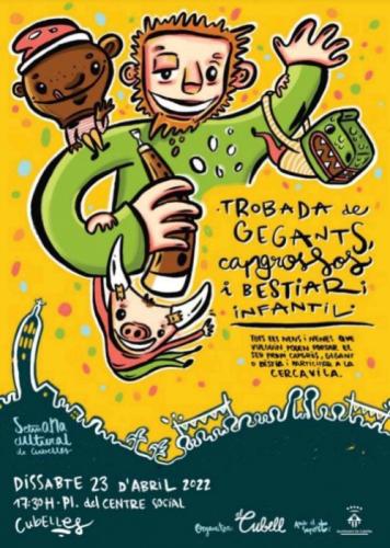 2a Trobada de capgrossos i bestiari infantil El Cubell 23 abril 22.jpg