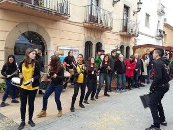 VII Fira Nadal 2015_batucada novells_Inauguració