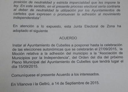 Junta electoral de zona