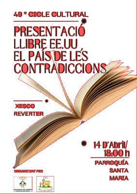 Cartell Xesco reverter presentació llibre