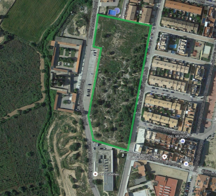 Ubicació del parc projectat