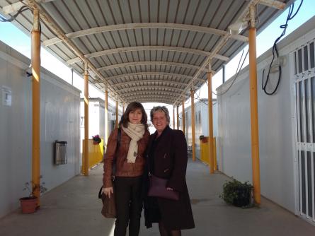 Maria José Garcia, diputada PP i la regidora Isabel Soler